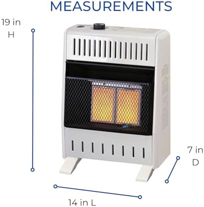 ProCom ML100TPA B Ventless Propane Infrared Space Heater 10000 BTU