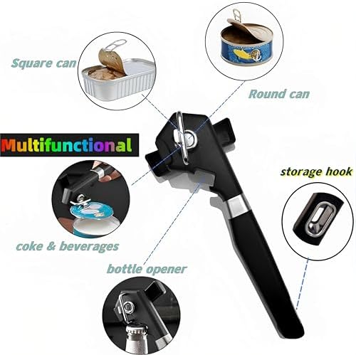 BETTHK 2025 Heavy Duty Multifunctional Can Opener with Magnet