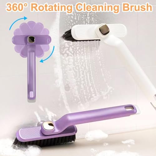 4 PCS Multi-Function Crevice Brush Kit for Kitchen and Bathroom Cleaning