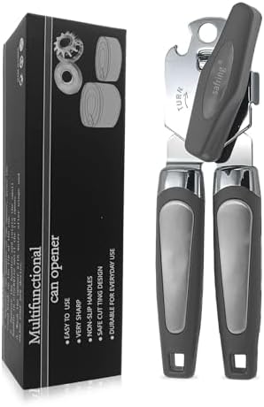 Safring Manual Can Opener with Bottle Opener