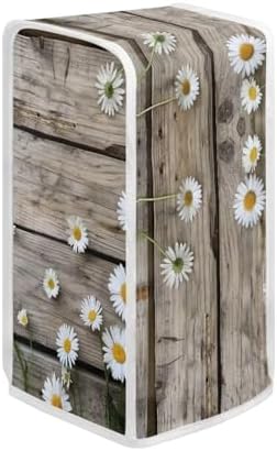 Wood Daisy Can Opener Dust Cover for Kitchen Decor