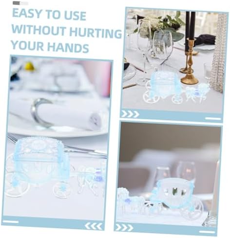 2pcs Carriage Candy Box Creative Wedding Favor Containers