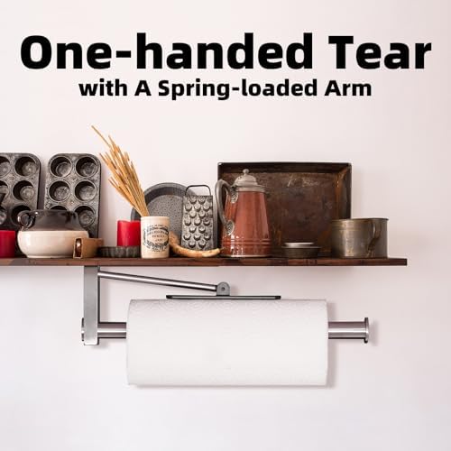 Ofiray-home Upgraded Paper Towel Holder Wall Mount