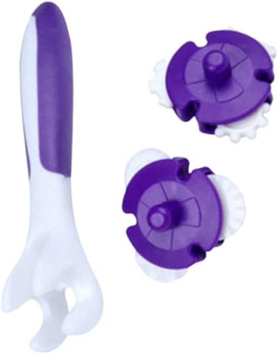 9 Pcs Reusable Dessert Making Tool Set Purple