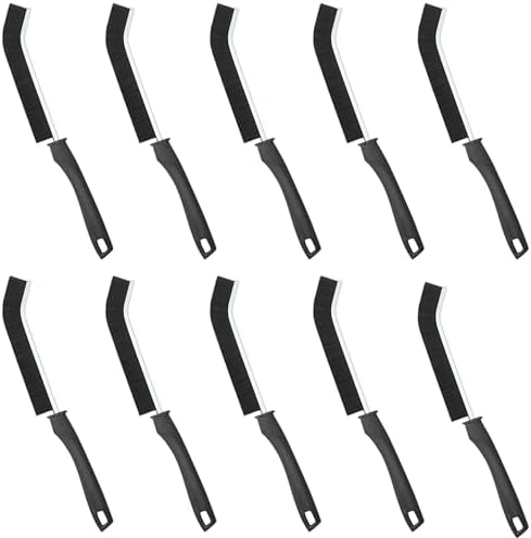 10 Pcs Hard Bristle Gap Cleaning Brush for Kitchen and Bathroom