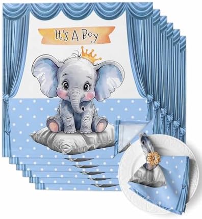 Zankwfner Cloth Napkins 6 Pack 20x20 Inches Polka Dot