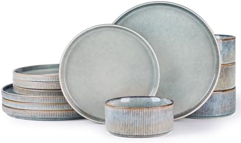GBHOME Stoneware Dinnerware Set for 4