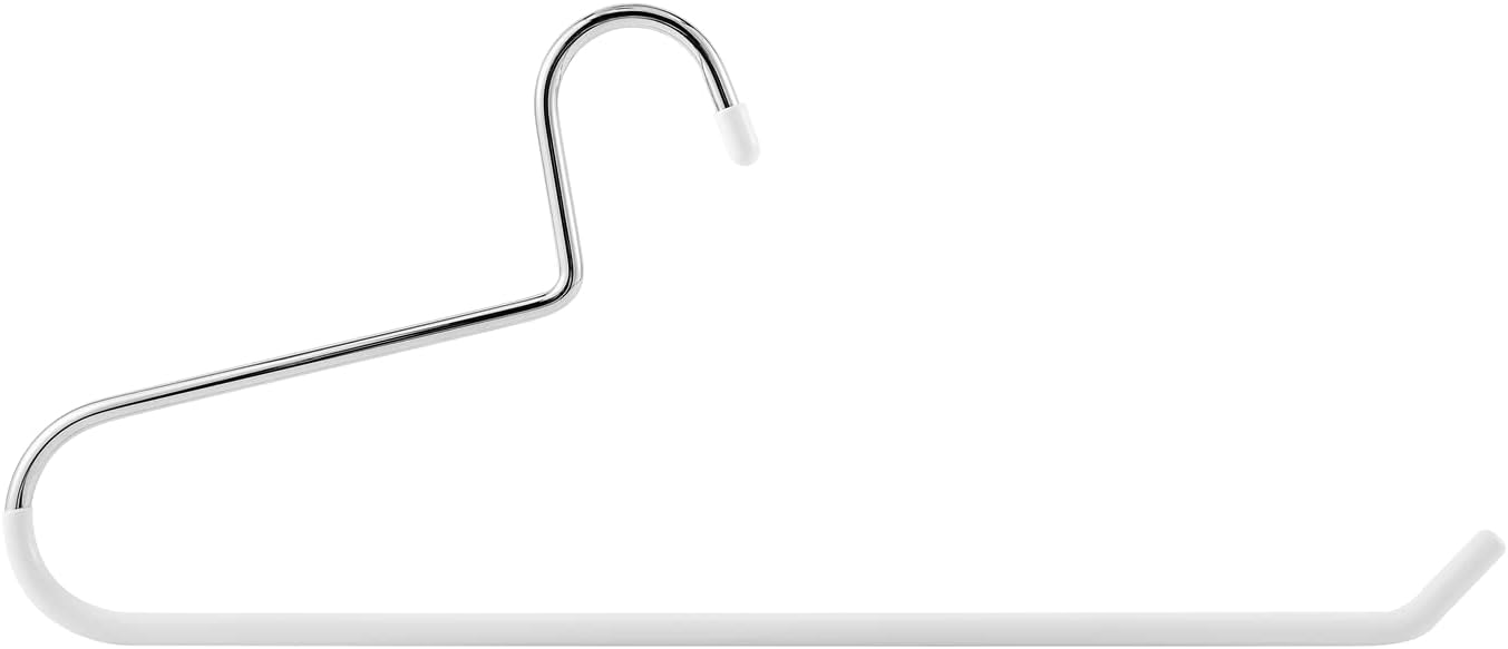 12 Pack Blanket Hangers Heavy Duty Black Vinyl Coated Nonslip