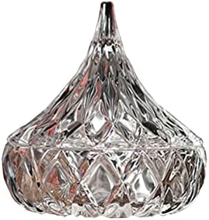 Transparent Crystal Jar With Lid - Elegant Storage Display Container