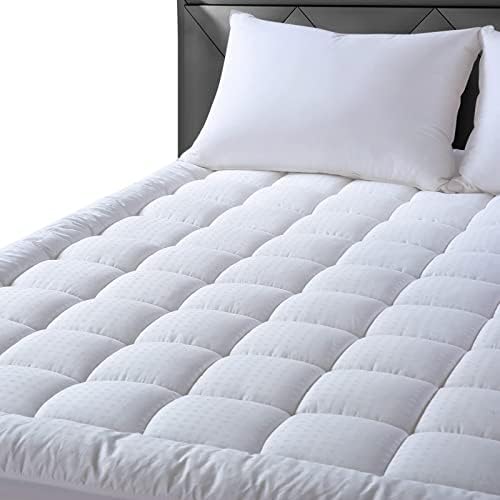EASELAND King Mattress Pad 78x80 White