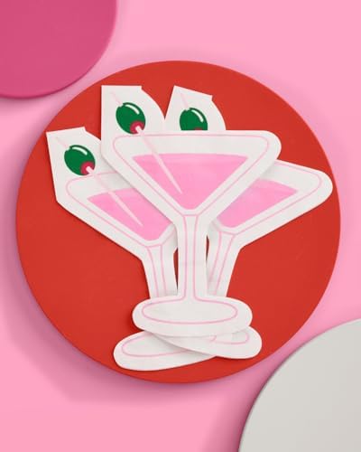 Xo Fetti Dirty Martini Napkins - 25pcs 3-ply Set