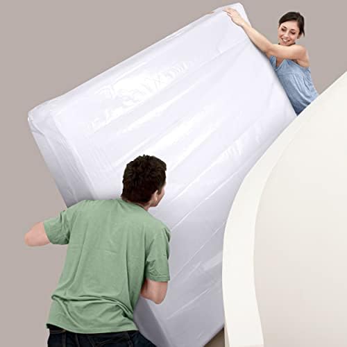 Utopia Home Queen Mattress Cover 2 Pack 4 Mil Plastic