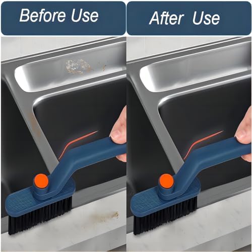 3 Pcs Hard Bristle Crevice Cleaning Brush Set
