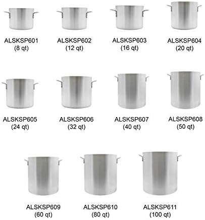 16 Quart Heavy Duty Aluminum Stock Pot