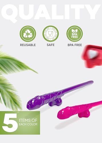 Bachelorette Party Straws 10pcs Funny Drinking Straws