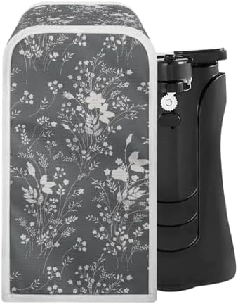 Sketch Flower Dust Covers for Can Opener Universal Size