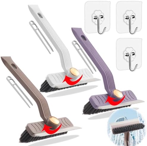 3Pcs Multi-Function Rotating Crevice Cleaning Brush Set