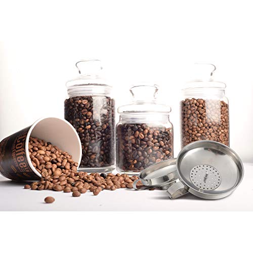 Shappy 5 Piece Stainless Steel Funnel Set