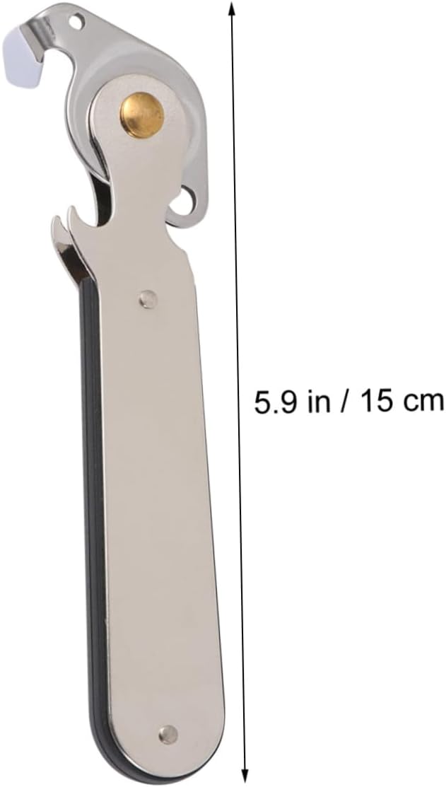 GRIRIW Multi-Use Can Opener with Bottle Opener and Lid Opener