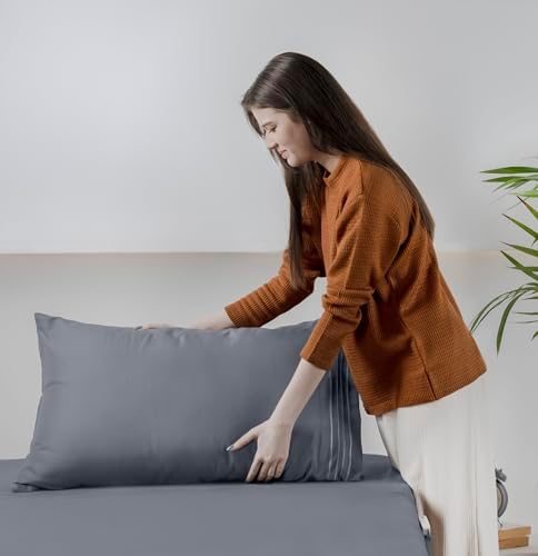 Utopia Bedding King Sheet Set Grey