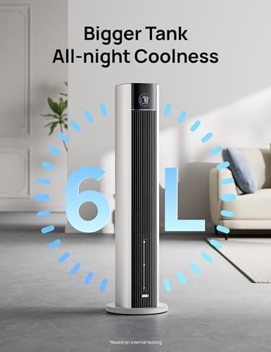 Dreo Evaporative Air Cooler 43 Floor Fan with APP Control