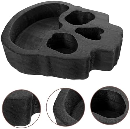 Skull Bowl Candle Holder for Halloween Parties and Gatherings