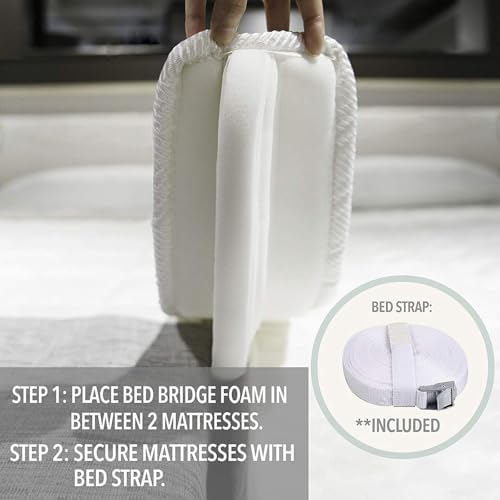 Wide Bed Bridge for Twin to King Conversion