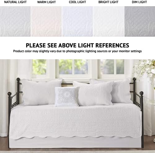 Madison Park Daybed Cover Set with Shams and Decorative Pillows