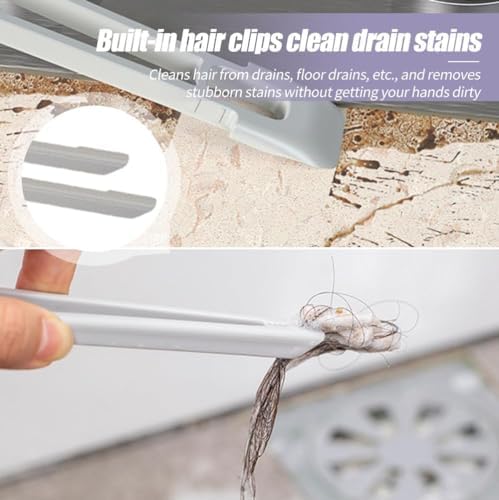 3Pcs Multi-Function Rotating Crevice Cleaning Brush Set
