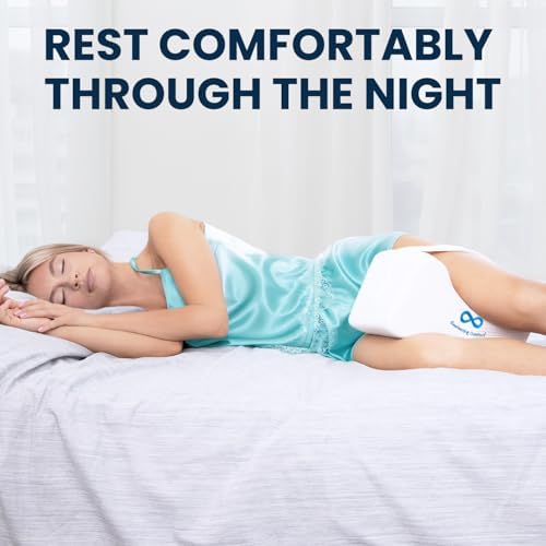 Everlasting Comfort Memory Foam Leg Pillow for Side Sleepers