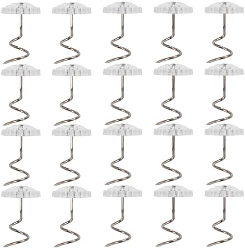 CANWUPON Upholstery Tacks with Twist Design No-Slip Holders
