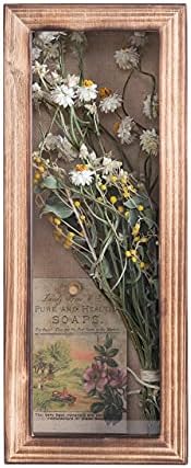 Freezing Point Shadow Box Frame 5x125 Flower Display Case