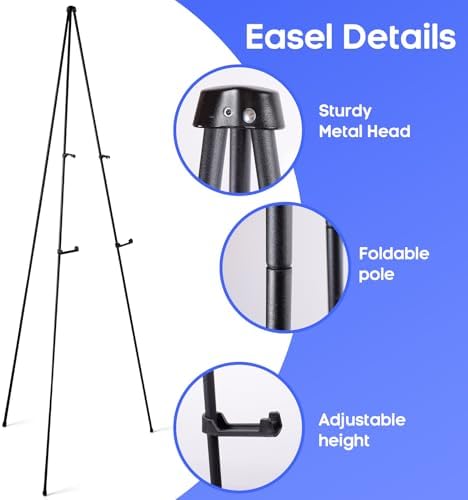 Portable Easel Stand for Posters and Art