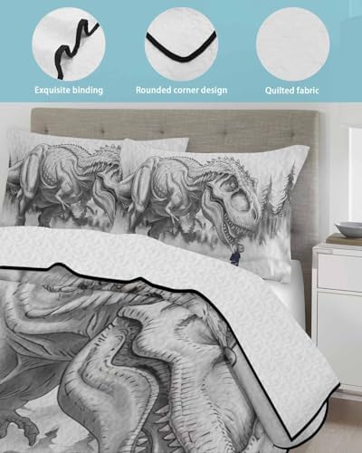 TocaHome Summer Quilts Twin XL Size with 2 Pillowcases