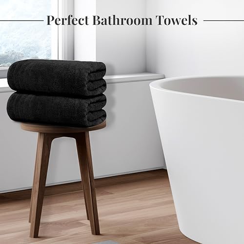 Tens Towels Pack of 4 Extra Large Bath Towels 30 x 60 Inches
