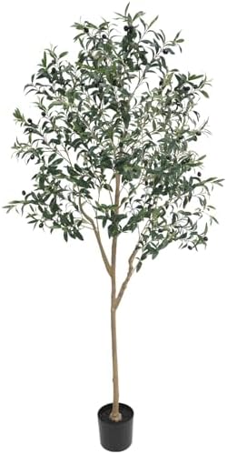 6FT Artificial Olive Tree for Living Room Decor
