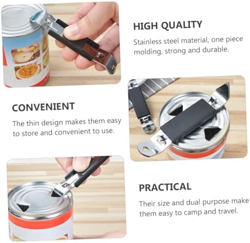 4pcs Bottle Opener Can Opener Kit Travel Water Jug Gadgets
