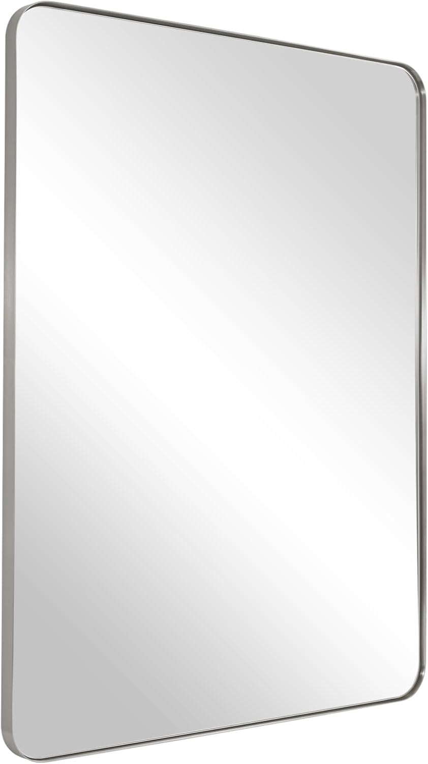 ANDY STAR Wall Mirror Brushed Nickel Modern Bathroom Vanity