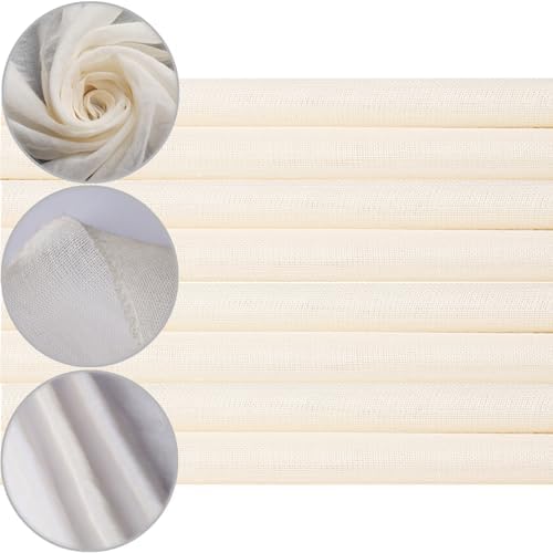 8 PCS Grade 100 Cheese Cloths 20x20 Inch Reusable