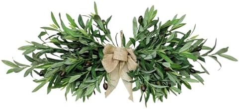 Firlar Artificial Olive Floral Swag 236 Inch Decor