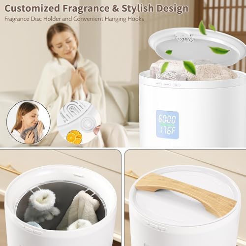 Keenray Large Towel Warmer Bucket with LCD Screen