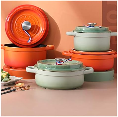 SISWIM 3L Premium Ceramic Casserole with Lid