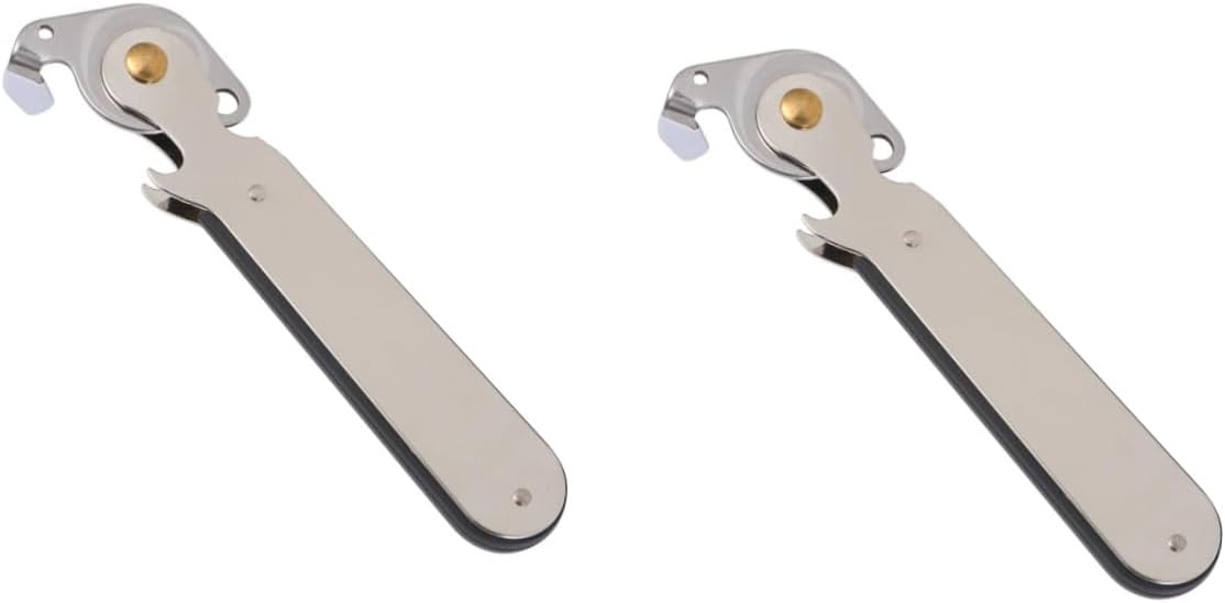 KicHouse 2pcs Manual Can Opener and Bottle Opener Tool