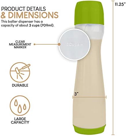 EXULTIMATE Pancake Batter Dispenser Pen