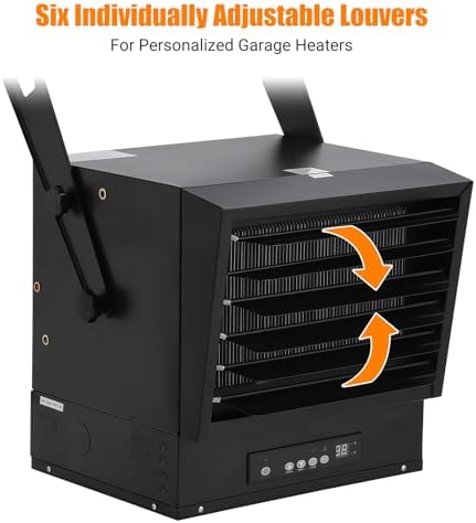 GarveeTech 10000W Garage Heater with Remote and Timer