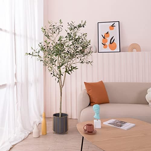 6FT Artificial Olive Tree for Living Room Decor