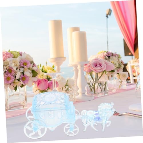 2pcs Carriage Candy Box Creative Wedding Favor Containers