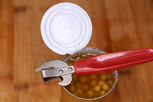 Manual Can Opener 2-in-1 Can and Bottle Opener for Camping