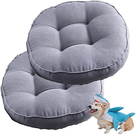 Soft Durable Chair Cushion Set of 2 45cm 18in Breathable Non-Slip