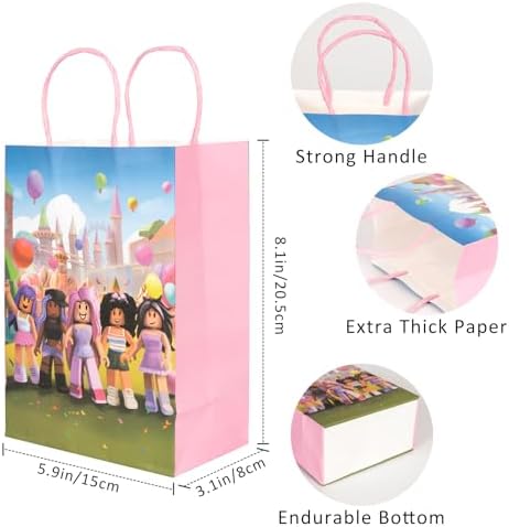 Kauai Sun 16PCS Game Theme Party Bags